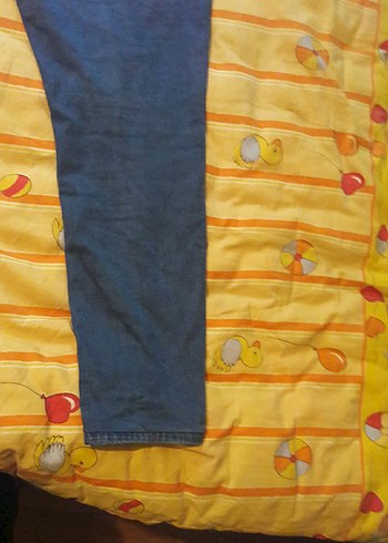 Mavi Bol Kesim Midi Denim Jean 31 40 - Görsel 11