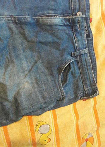 Mavi Bol Kesim Midi Denim Jean 31 40 - Görsel 9