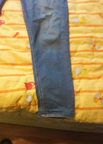 Mavi Bol Kesim Midi Denim Jean 31 40 - Görsel 3