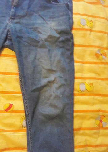 Mavi Bol Kesim Midi Denim Jean 31 40 - Görsel 6