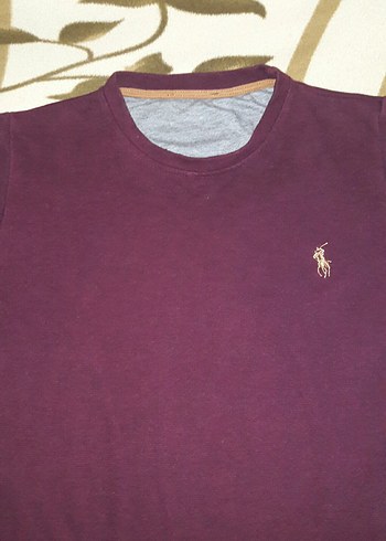 Bordo Erkek Uzun Kollu Pamuklu Tişört - Görsel 5