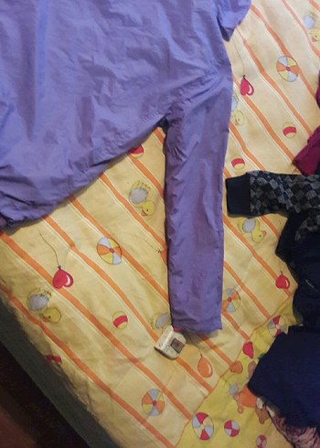 Mor Midi  Montu Fermuarlı kadin boy 64 bel 46 kol 72 49 - Görsel 8