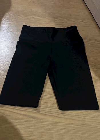 Düz Siyah Mini Hamile Şortu - Görsel 2