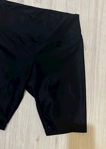 Siyah Basic Hamile Mini Şort - Görsel 3