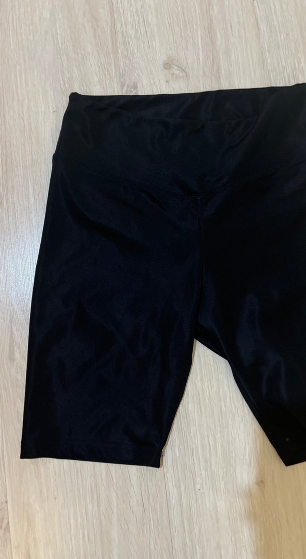 Siyah Basic Hamile Mini Şort - Görsel 2