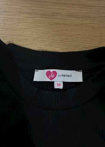 Kız Çocuk Siyah Dantelli Kolsuz Tişört - Görsel 2