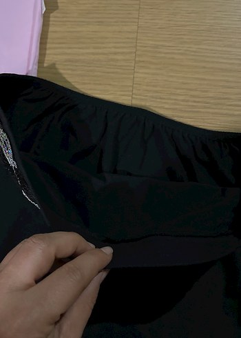 Pembe Midi Hamile Eteği - Görsel 4