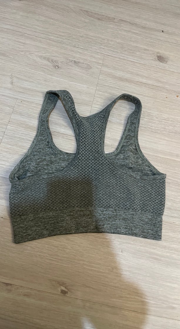 Gri Sporcu Sütyeni - Görsel 3