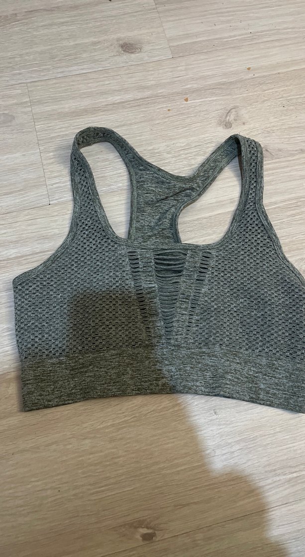 Gri Sporcu Sütyeni - Görsel 2