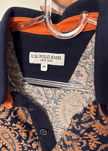 Desenli Erkek Polo Tişört, Kısa Kollu, Düğmeli - Görsel 3