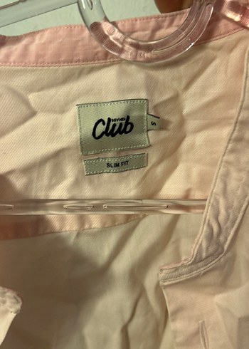 Pembe Pamuklu Uzun Kollu Erkek Gömlek - Görsel 3