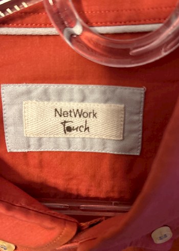 Parlak Kırmızı Uzun Kollu Erkek Gömlek - Görsel 3