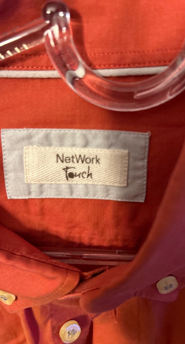 Parlak Kırmızı Uzun Kollu Erkek Gömlek - Görsel 3