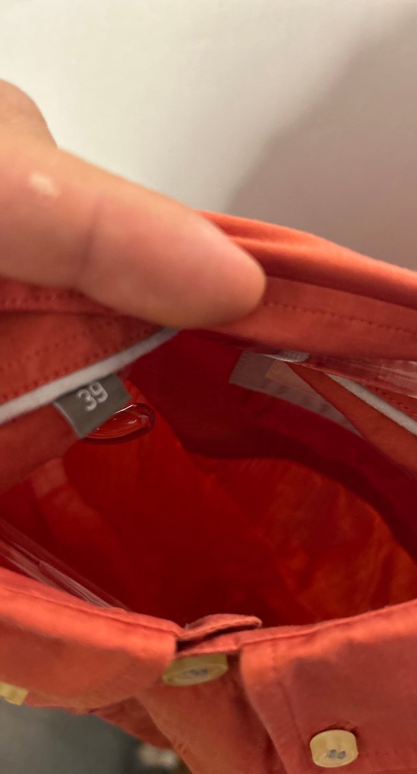 Parlak Kırmızı Uzun Kollu Erkek Gömlek - Görsel 4