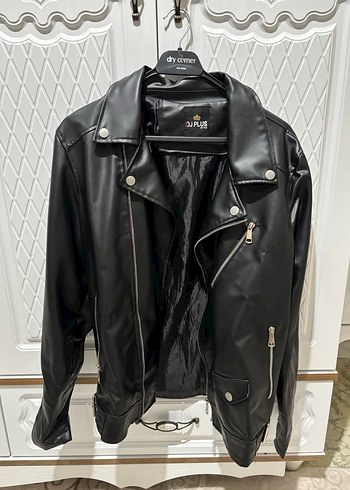 Siyah Deri Ceket - Görsel 3