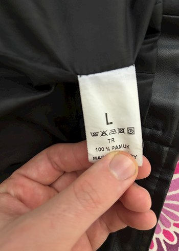 Siyah Deri Ceket - Görsel 5