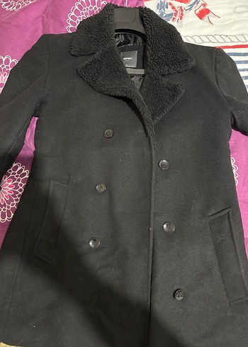 Erkek Siyah Kaban Koton - Görsel 4