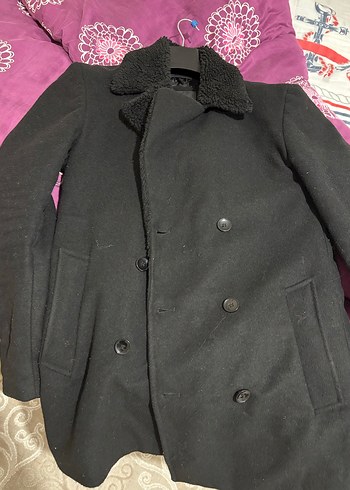 Erkek Siyah Kaban Koton - Görsel 3