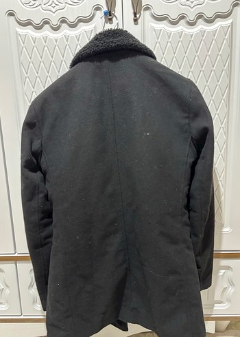 Erkek Siyah Kaban Koton - Görsel 2