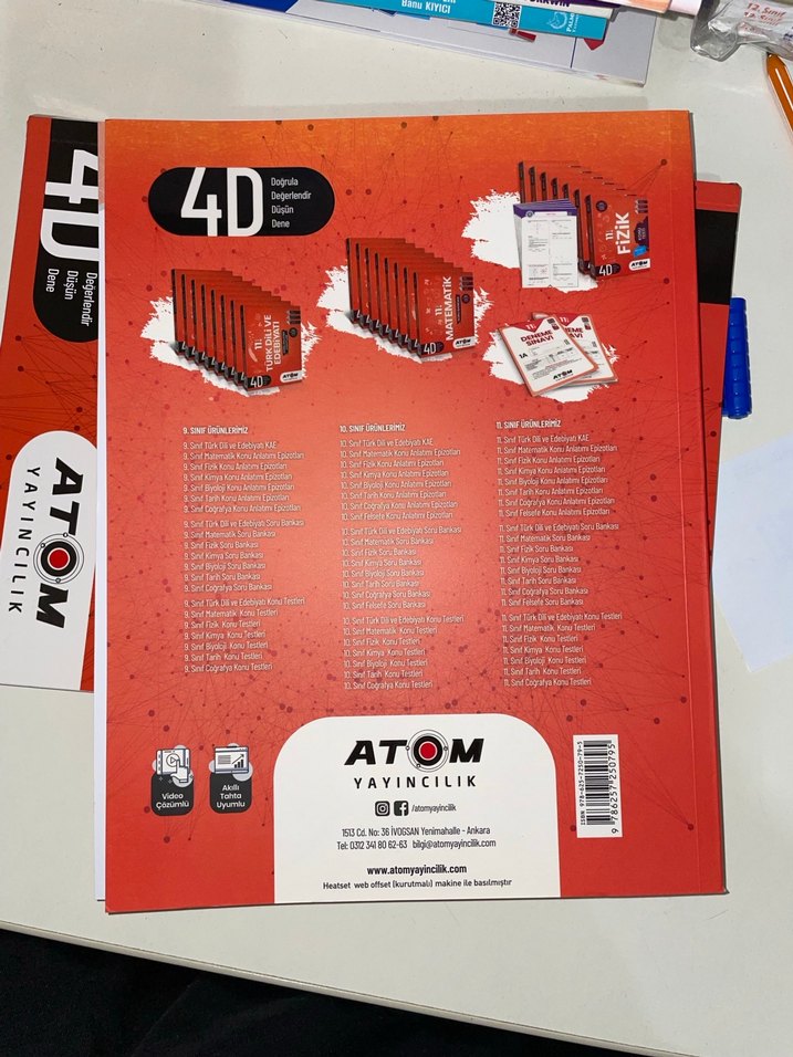 11. Sınıf Kimya Konu Anlatımı 4D Atom Yayınları - Görsel 2