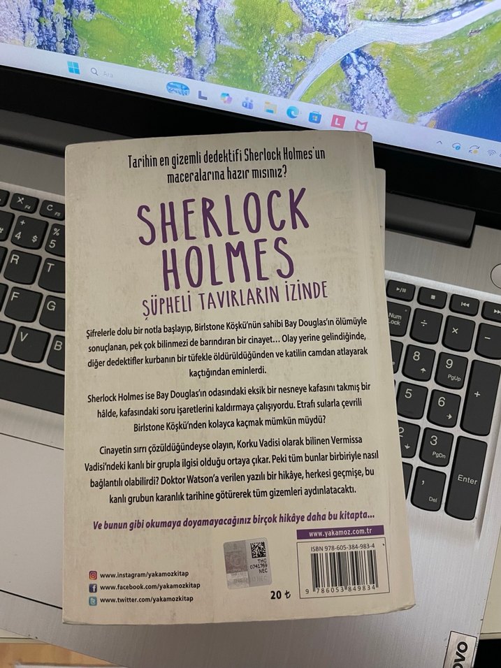 Sherlock Holmes - Kokulu Kitap Seti 2 li - Görsel 5