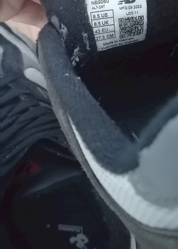 New Balance Siyah Spor Ayakkabı U9060BLK - Görsel 5