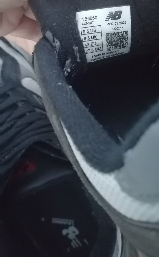 New Balance Siyah Spor Ayakkabı U9060BLK - Görsel 5