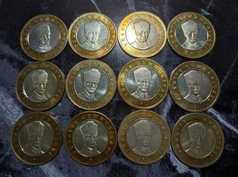 3x 100. yıl 5TL + 12x 5TL + 2x 100. yıl 1TL - Görsel 3