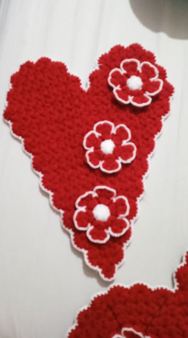 Kırmızı Örgü lif - Görsel 2