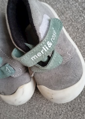 Gri Erkek Bebek İlk Adım Ayakkabısı - Görsel 2