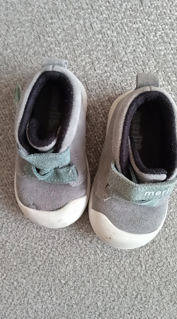 Gri Erkek Bebek İlk Adım Ayakkabısı - Görsel 4