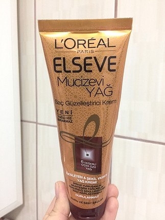 Loreal mucizevi yağ