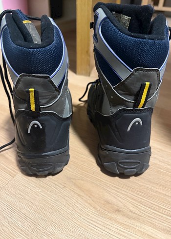 Erkek Mavi Gri Outdoor Biker Ayakkabı 34 numara - Görsel 3