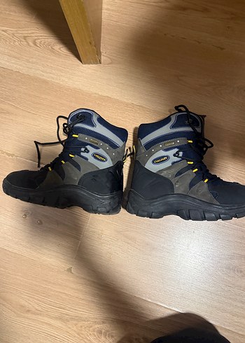 Erkek Mavi Gri Outdoor Biker Ayakkabı 34 numara - Görsel 5