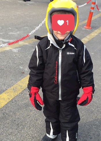 Sarı Minimalist kayak  Kaskı bazı yerlerinde çizik var - Görsel 7