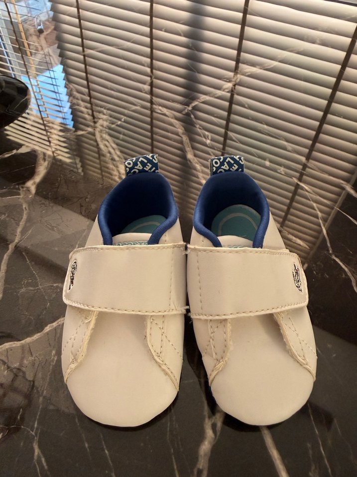 Beyaz Erkek Bebek İlk Adım Ayakkabısı - Görsel 2