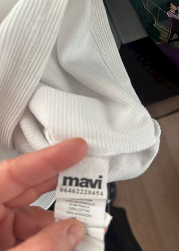 Beyaz Erkek Basic Tişört - Görsel 4