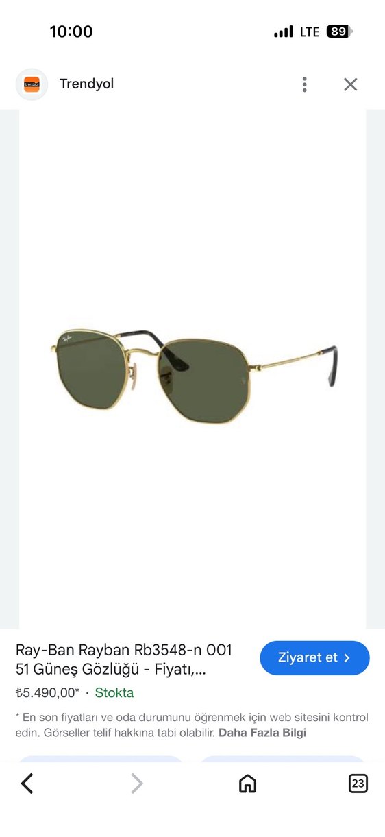 Klasik Kadın Güneş Gözlüğü,erkek içinde uygun - Görsel 3