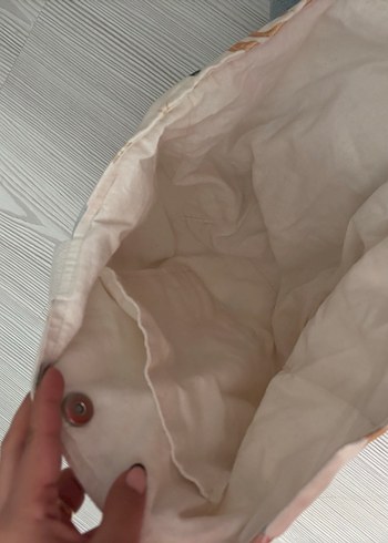 Bohem Desenli Beyaz Kadın Çanta - Görsel 2