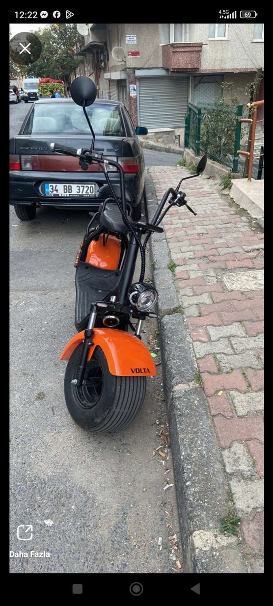 Volta Elektirikli motosiklet - Görsel 3