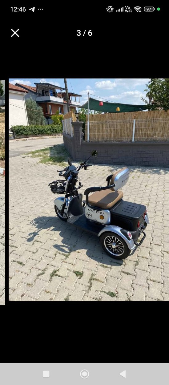 3 tekelekli elektrik bisiklet - Görsel 4