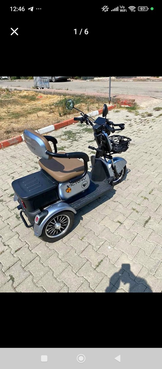 3 tekelekli elektrik bisiklet - Görsel 3