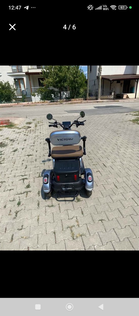 3 tekelekli elektrik bisiklet - Görsel 5