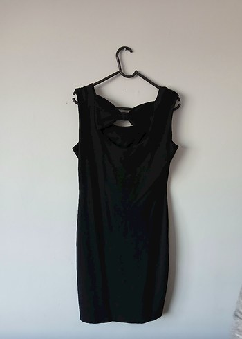 Siyah mini elbise - Görsel 2