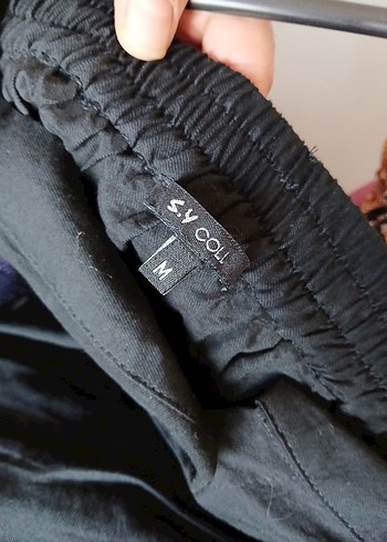 Düğmeli Siyah Midi Kadın Uzun Etek - Görsel 2