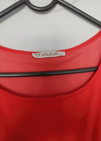 Kırmızı Uzun Kadın Elbise - Görsel 2