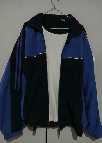 vintage y2k oversize ceket mont - Görsel 4