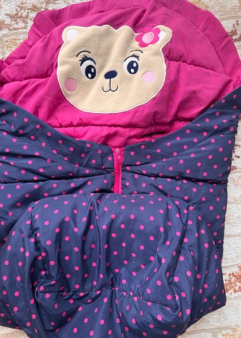 Kız çocuk bebekarabası mont - Görsel 4