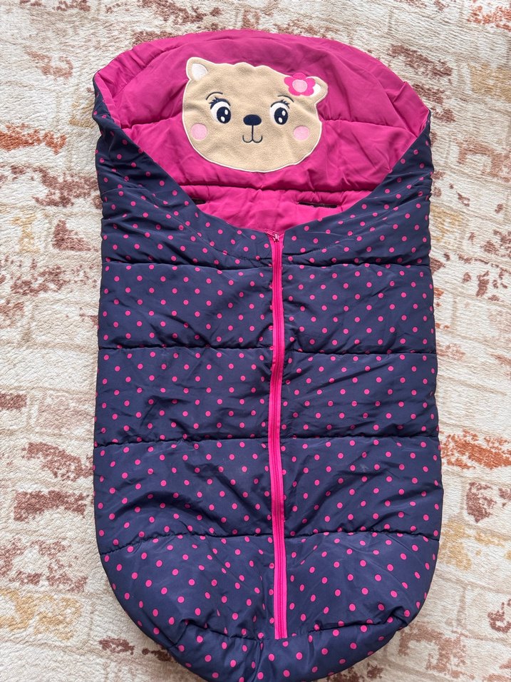 Kız çocuk bebekarabası mont - Görsel 2