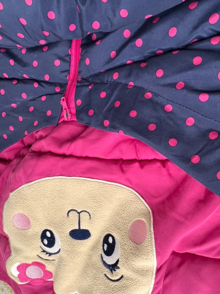 Kız çocuk bebekarabası mont - Görsel 5